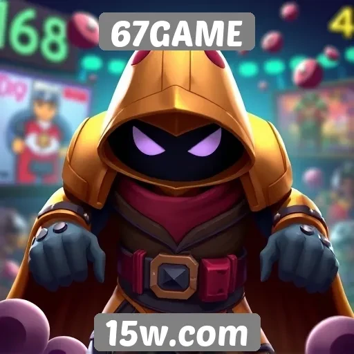 Avaliação de jogos populares no site 67GAME